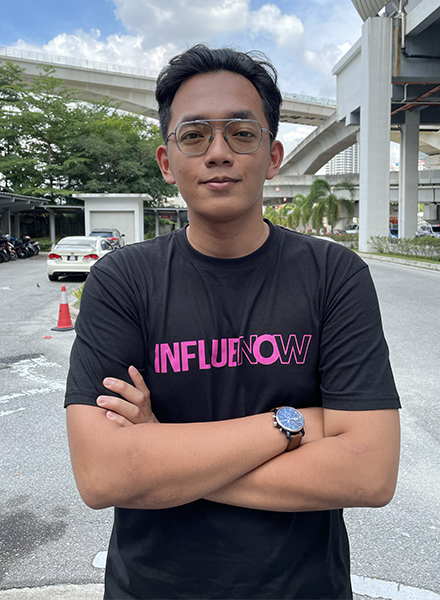 Influenow Malaysia No.1 Influencer Platform Meet The Team Afiq
